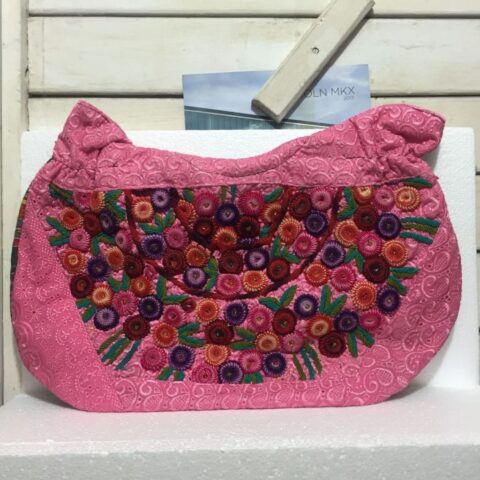 Bolso artesanal estilo Rococo (grande) al mayoreo — Imagen 1