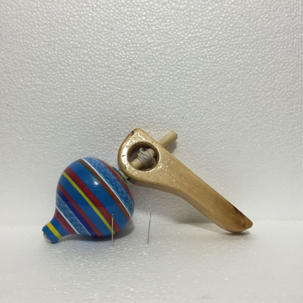 Trompo Artesanal De Madera al mayoreo — Imagen 5