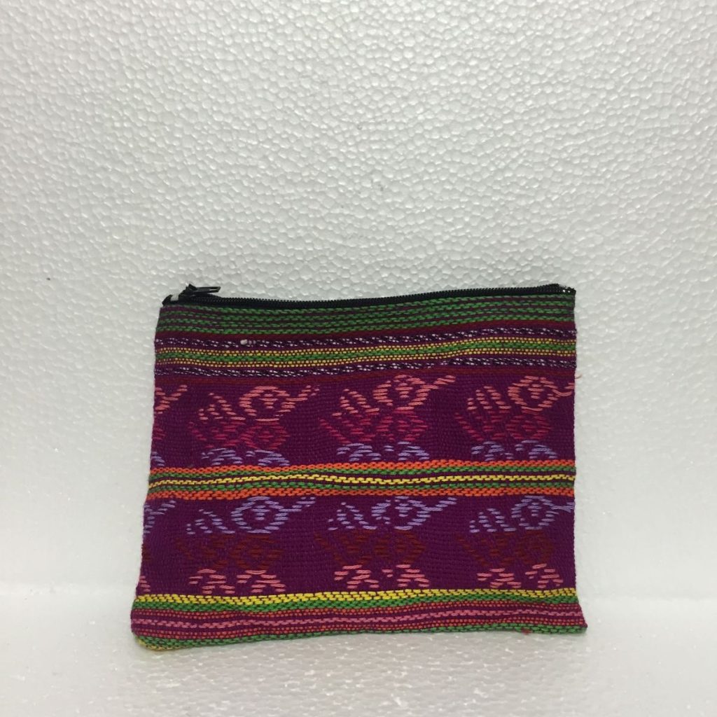 Monedero artesanal estilo comalapa (grande) al mayoreo — Imagen 2