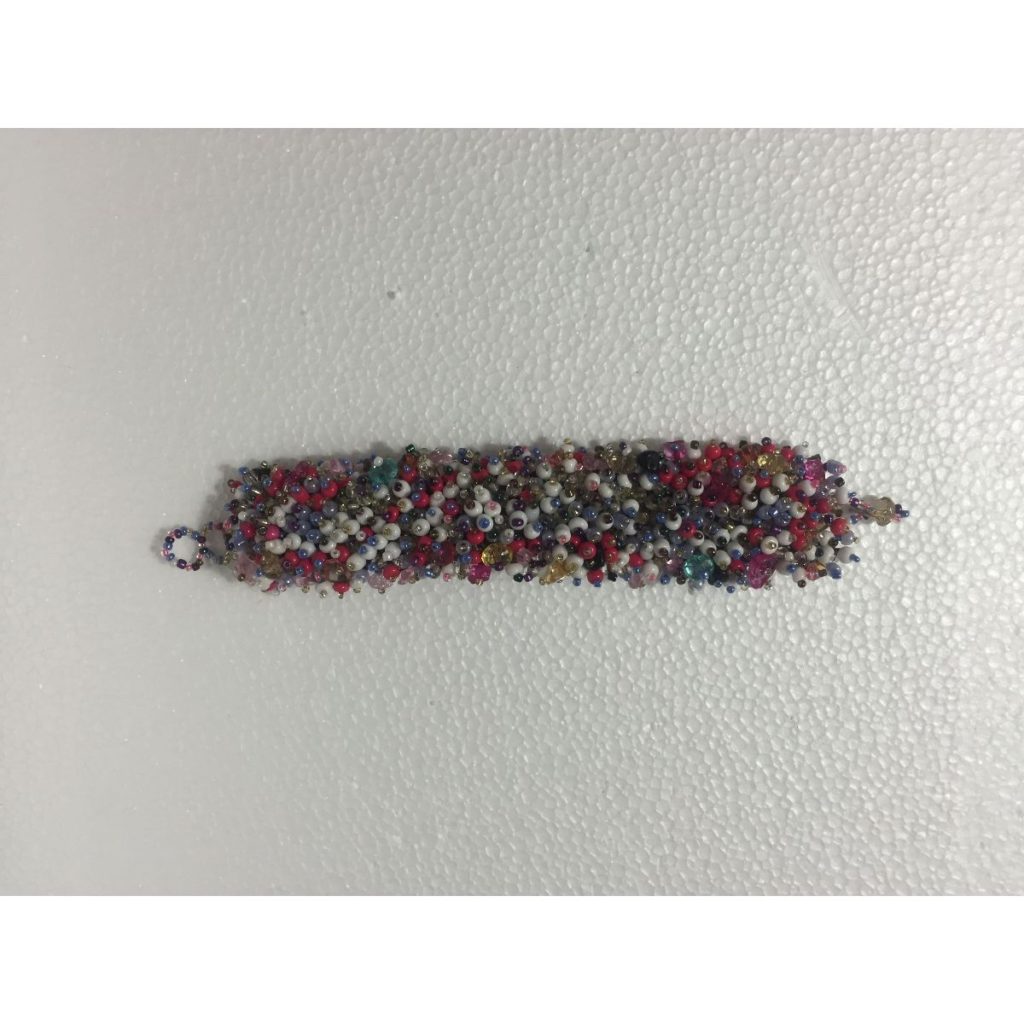Pulsera artesanal con elastico al mayoreo — Imagen 2