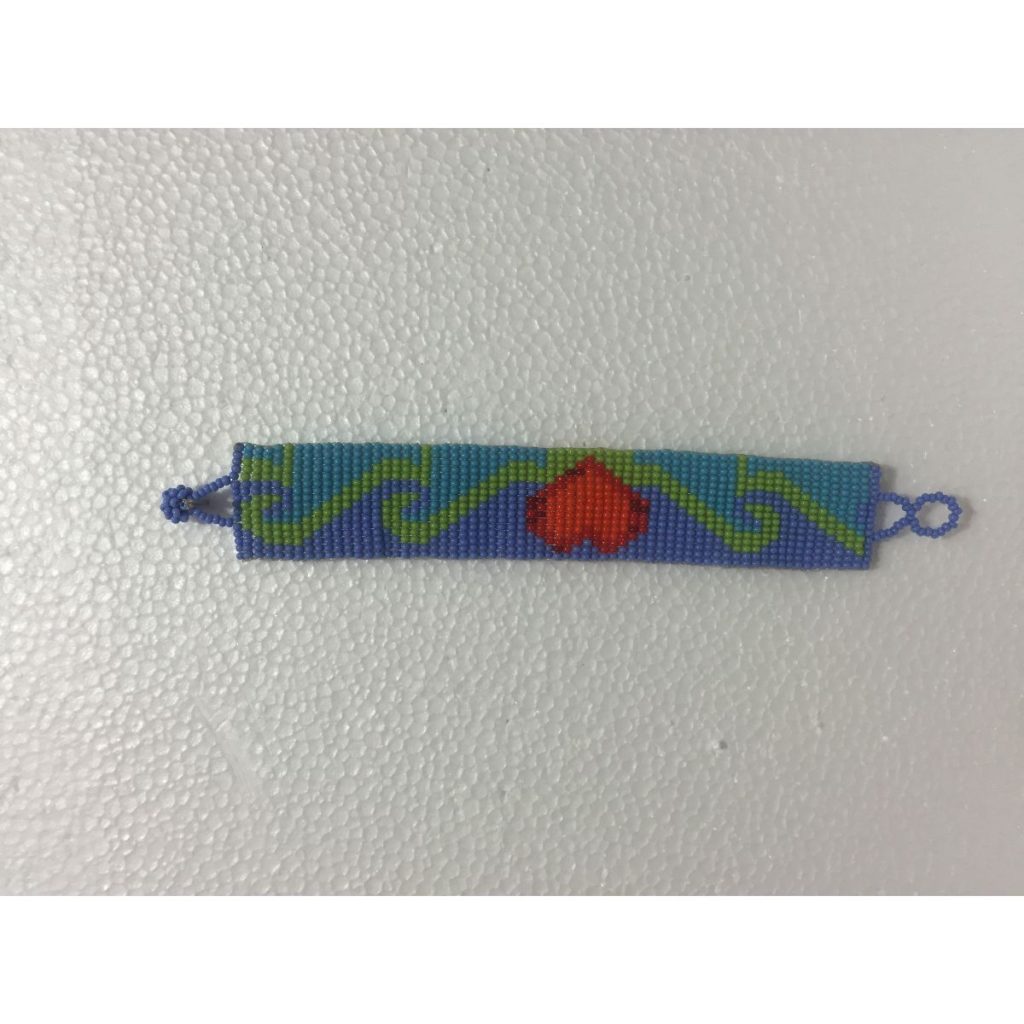 Pulsera artesanal chaquira al mayoreo — Imagen 3