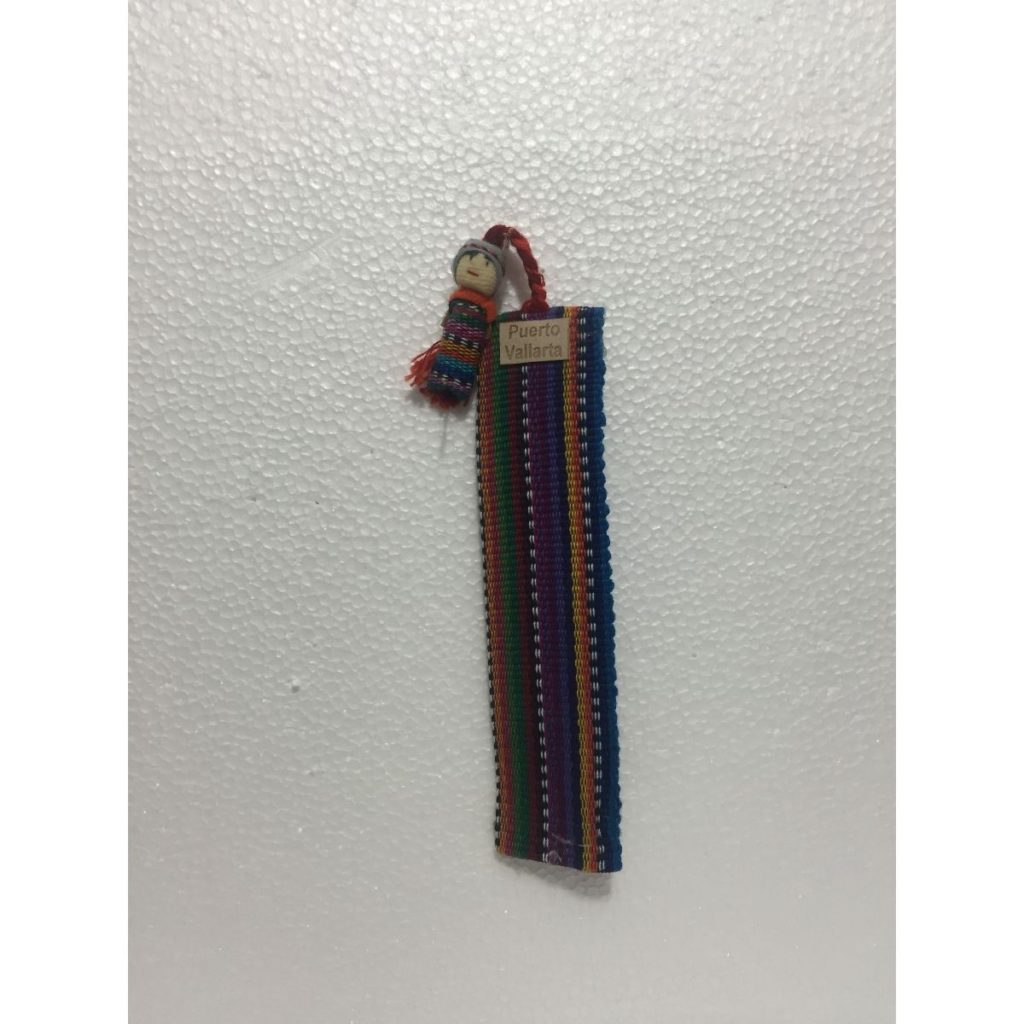 Separador para libros artesanal de tela estilo Panal al mayoreo — Imagen 2