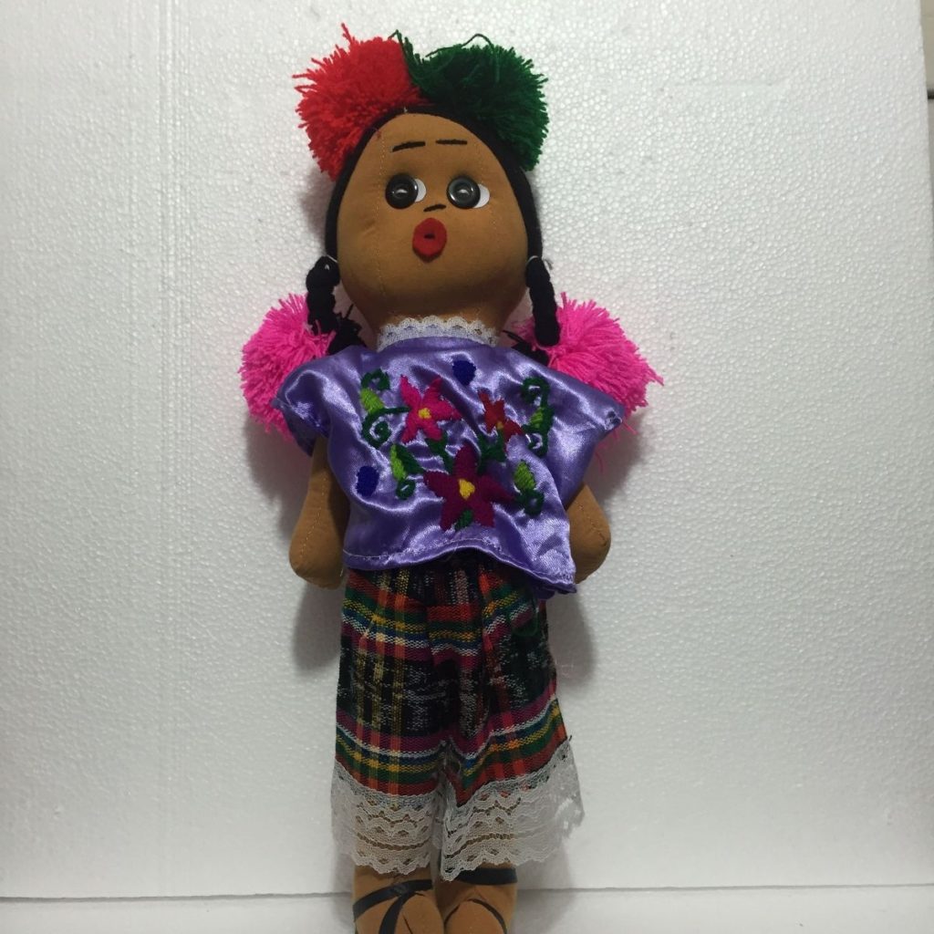 Muñeca artesanal - boquita pequeña al mayoreo — Imagen 2