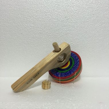 Trompo Artesanal De Madera al mayoreo — Imagen 6